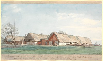 Lundsgaard circa a metà di Læsø da P.C. Skovgaard