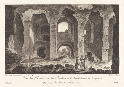 Vista delle Rovine di una delle Scale dell
