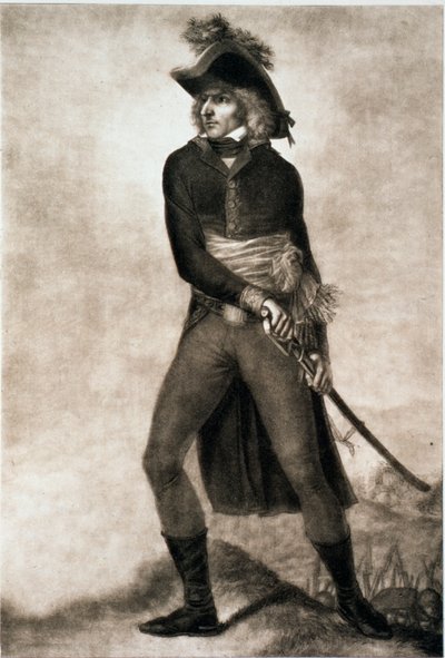 Carlo XIV Giovanni di Svezia, quando era maresciallo di Francia, c1804-c1810 da PM Mix