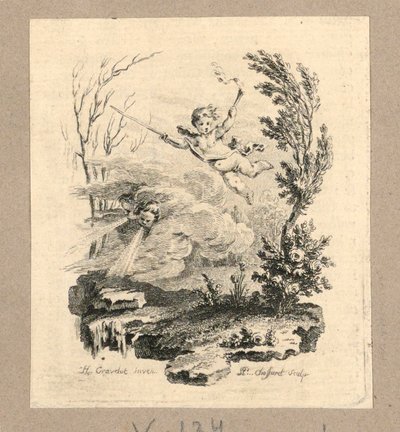 Stampa, inverno e primavera da P.P. Choffard