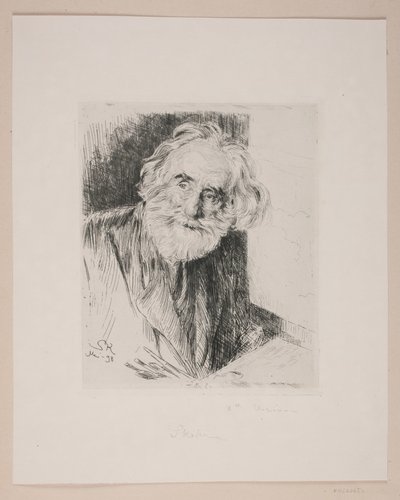 Ritratto di Vilhelm Kyhn da Peder Severin Krøyer