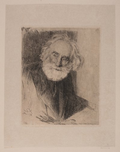 Ritratto di Vilhelm Kyhn da Peder Severin Krøyer