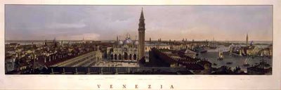 Veduta di Piazza San Marco, Venezia, inciso da F. Citerrio da P. (after) Majocchi