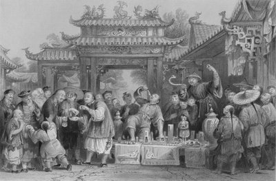 Un Medico Itinerante a Tien-sing, 1843 da P. Lightfoot
