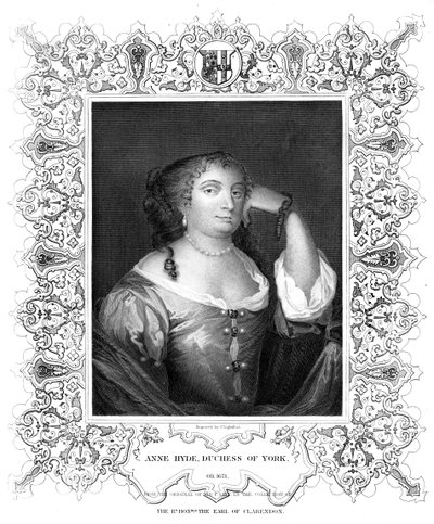 Anna Hyde, Duchessa di York da P. Lightfoot