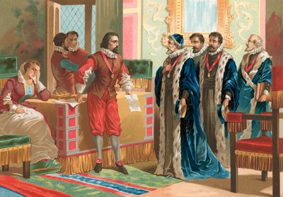 Francis Bacon davanti alla Commissione Parlamentare da P. Ros