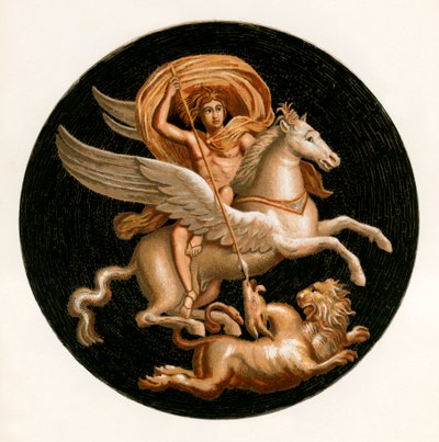 Bellerofonte uccide la Chimera da P. Sellier