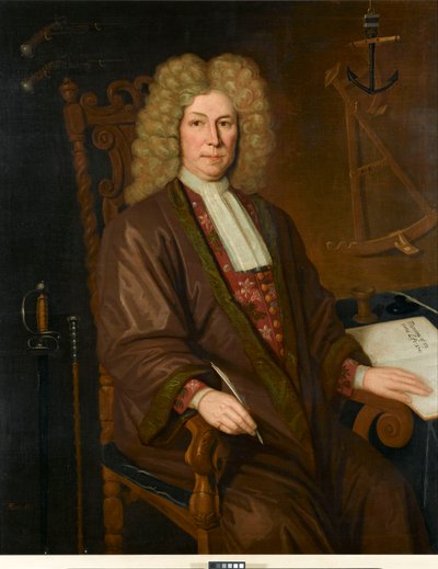 Capitano Robert Knox (1642-1720) della Compagnia delle Indie Orientali da P. Trampon