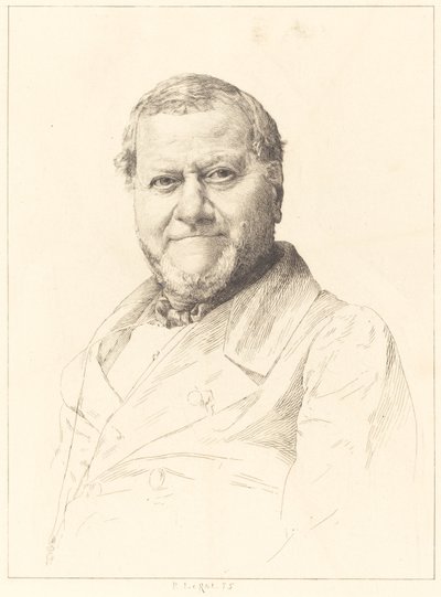 Ritratto di un uomo da P. le Robert