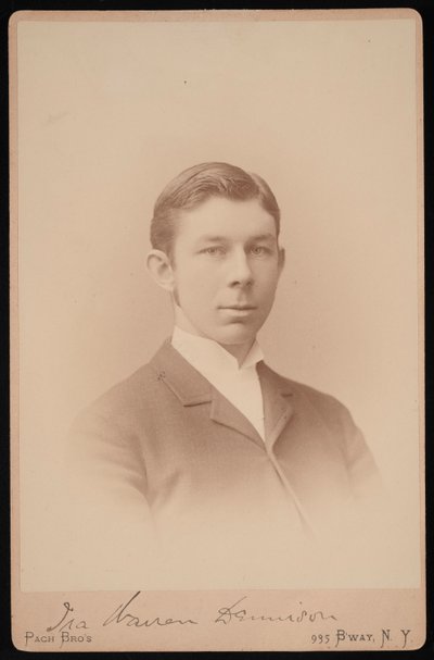 Ritratto di Ira Warren Dennison da Pach Bros