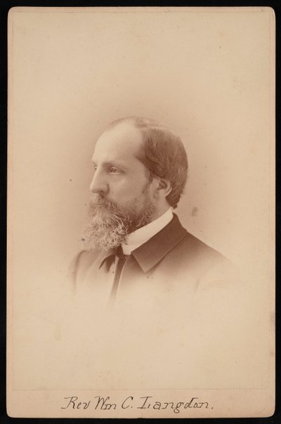 Ritratto del Rev. William Chauncy Langdon da Pach Bros