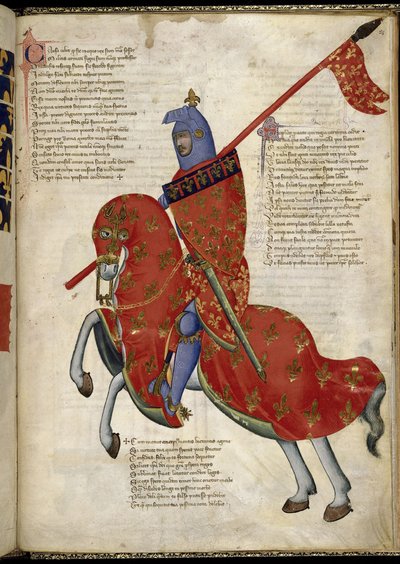 Un cavaliere di Prato Da Regia Carmina di Convenevole da Prato da Pacino di Buonaguida