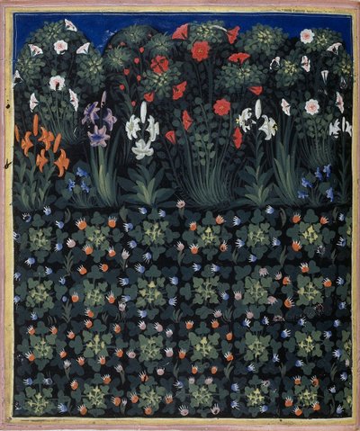 Giardino da Regia Carmina di Convenevole da Prato da Pacino di Buonaguida