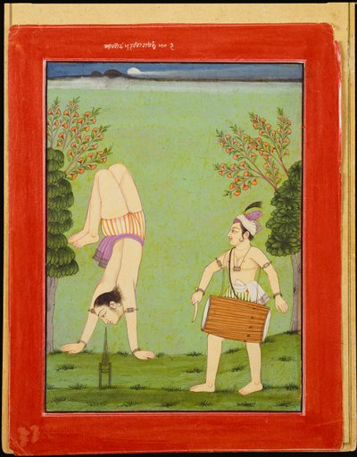 Gauda Raga: Terzo Putra di Dipak, c.1750 da Pahari School