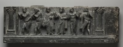 Rilievo bacchico, Pakistan, Gandhara, area di Buner, primo periodo Kushan (1-320 d.C.) da Pakistani School