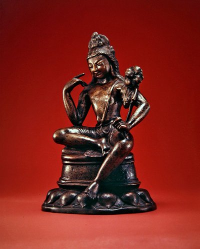 Padmapani Lokeshvara seduto in meditazione, prima metà del VII secolo (vedi anche 394853) da Pakistani School