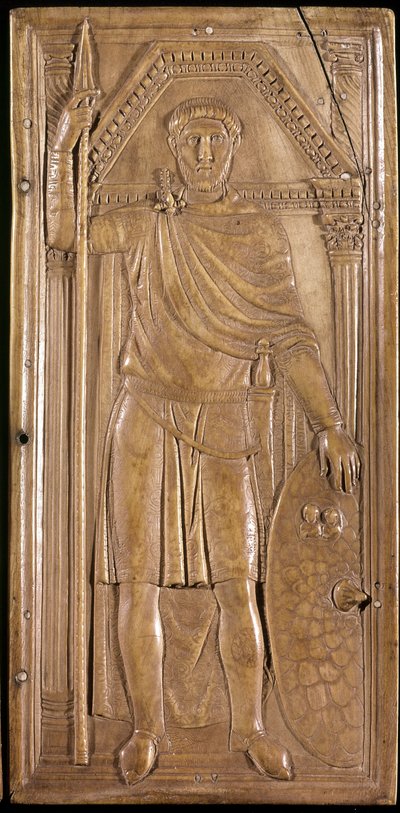 Stilicone in armi, generale, patrizio e console dell