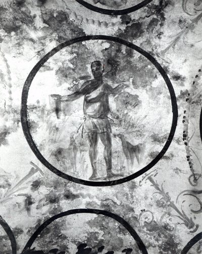 Il buon pastore, dalla volta di una delle camere da Paleo Christian