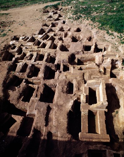 Veduta della necropoli paleocristiana, IV secolo da Paleo Christian
