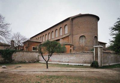 Veduta della chiesa di Santa Sabina, fondata nel 422 da Paleo Christian