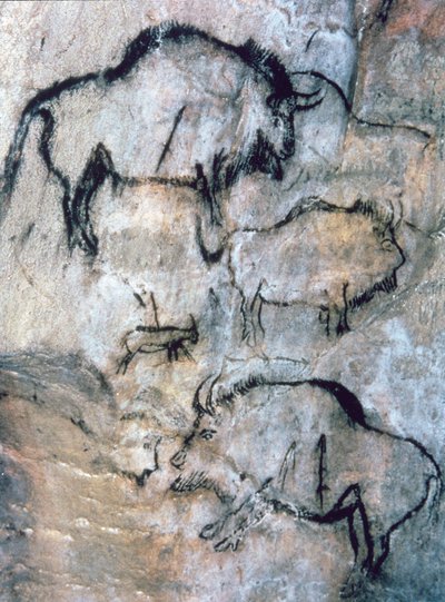Bisonte ferito, Magdaleniano da Paleolithic Paleolithic