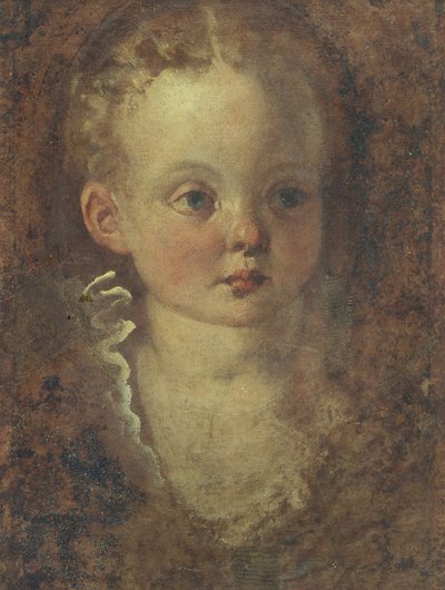 Busto di una ragazza (verso), c.1588-90 da Palma Il Giovane