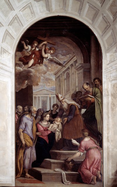 Presentazione di Gesù al tempio da Palma Il Giovane