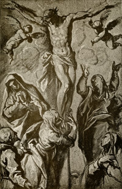 Cristo sulla croce da Palma Il Giovane
