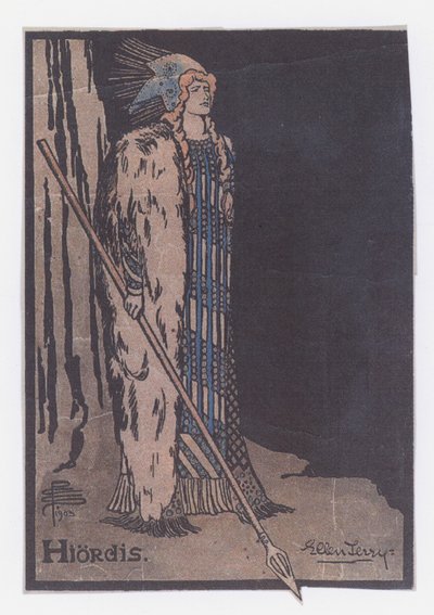 Ellen Terry come Hiordis in Ibsen