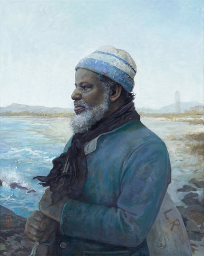 Il marinaio in fuga, 2020 (olio su tela) da Pamela Patrick White