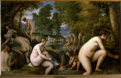 Amore letheo (Donne nude che fanno il bagno) da Paolo  Fiammingo
