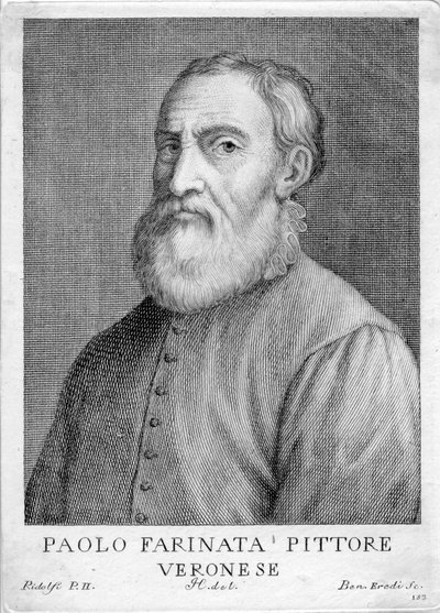 Ritratto inciso da Paolo Farinata