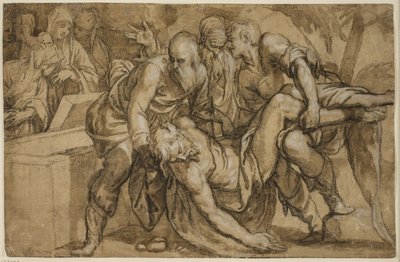 La sepoltura da Paolo Farinati