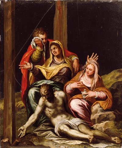 Compianto sul Cristo morto da Paolo Farinati