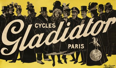 Cycles Gladiator, c. 1900 da Paolo Henri
