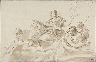 Figure allegoriche da Paolo Pagani