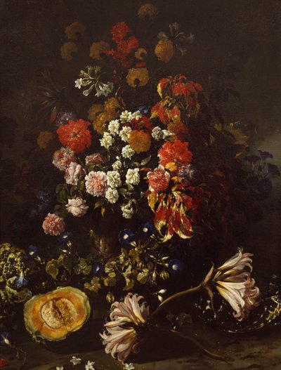 Fiori con ciotola di cristallo da Paolo Porpora