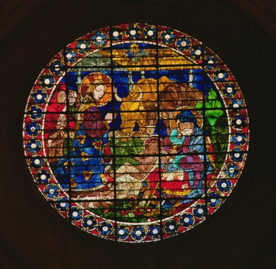 Oculo che raffigura la Natività, 1443 da Paolo Uccello