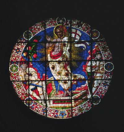 Oculo che raffigura la Resurrezione, 1443 da Paolo Uccello