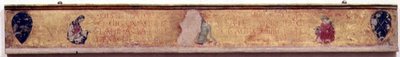 Predella che mostra Cristo risorgere dalla tomba tra la Madonna e San Giovanni da Paolo Uccello