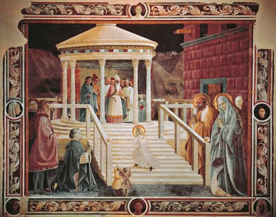 Presentazione di Maria al tempio da Paolo Uccello