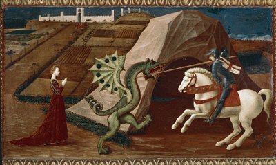 San Giorgio e il drago da Paolo Uccello