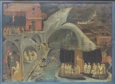 Scene di vita monastica (Tebaide) da Paolo Uccello