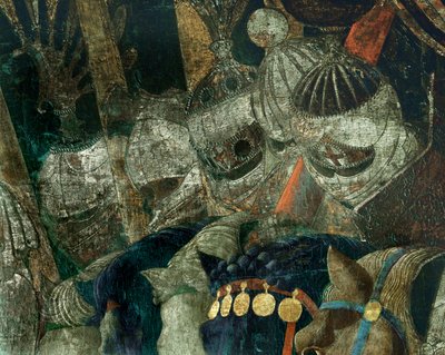 La battaglia di San Romano tra Firenze e Siena nel 1432 ... da Paolo Uccello