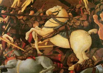 La battaglia di San Romano (dettaglio) da Paolo Uccello