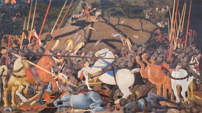La battaglia di San Romano da Paolo Uccello