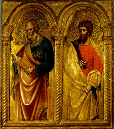 Apostoli San Giacomo e San Bartolomeo, ca 1345 da Paolo Veneziano