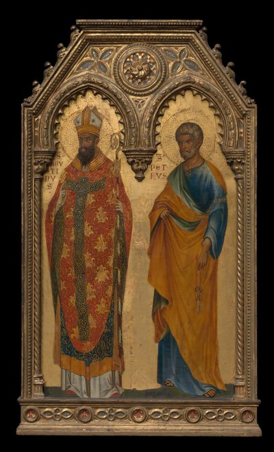 Santi Agostino e Pietro da Paolo Veneziano