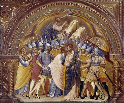 La cattura di Cristo (dettaglio) da Paolo Veneziano