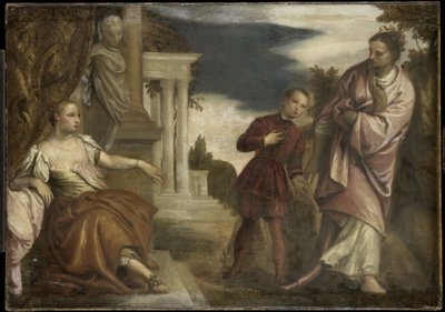 La scelta tra virtù e passione da Paolo Veronese (follower of)